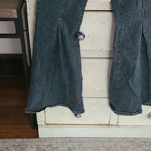 Bebe flare leg jeans